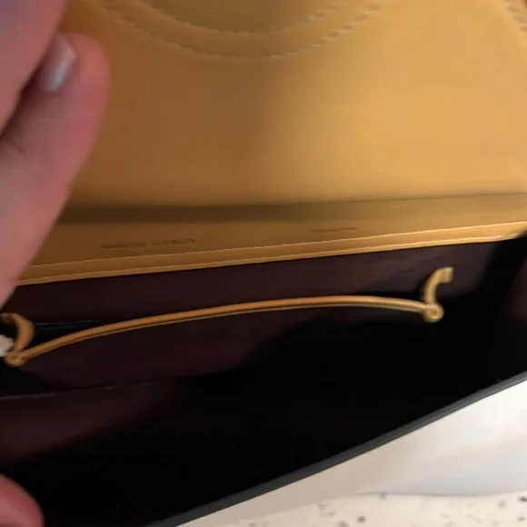 Danse Lente Phoebe Bag Purse Tan & Beige Leather - EUC! - Picture 8 of 13